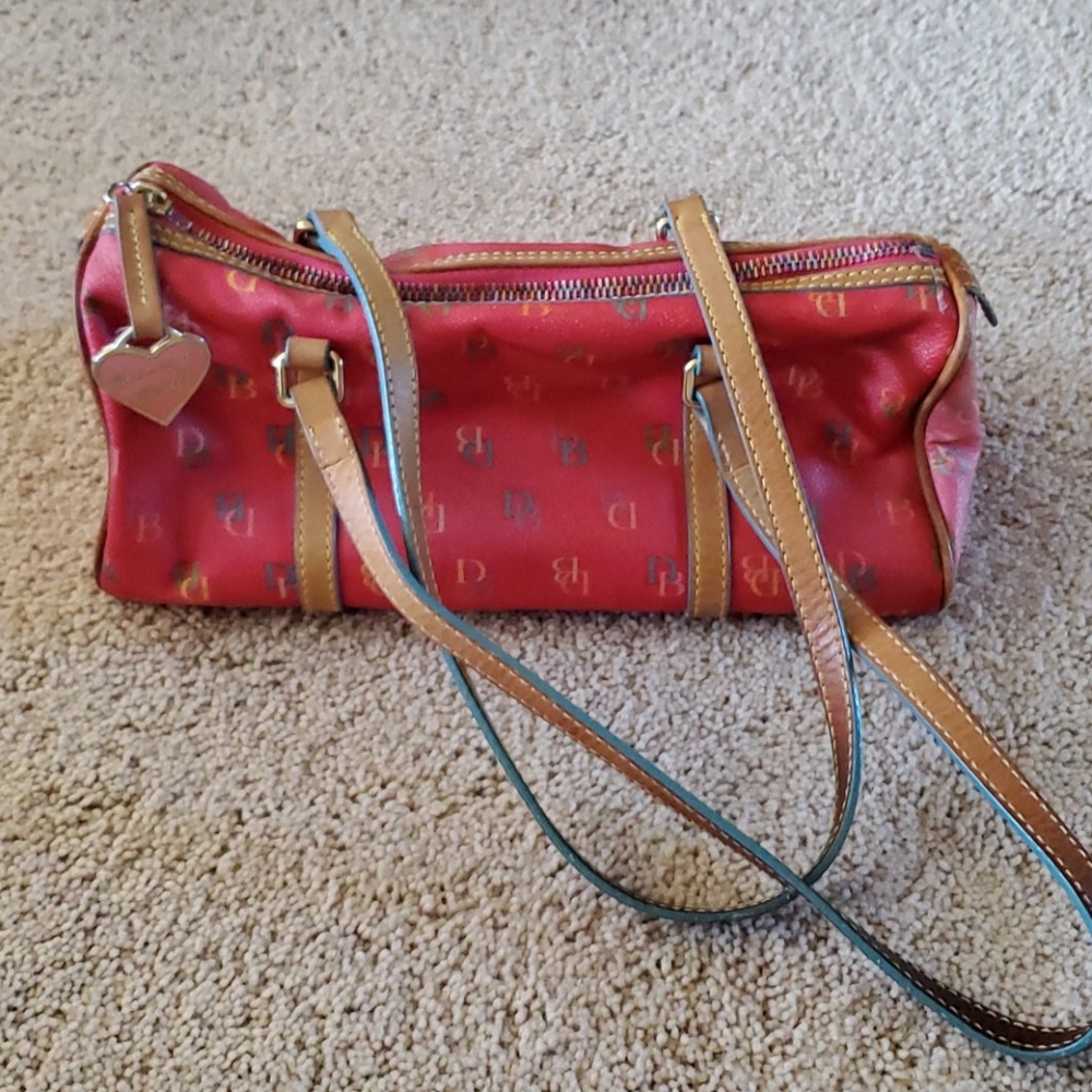 Pink Multicolored Dooney and Bourke